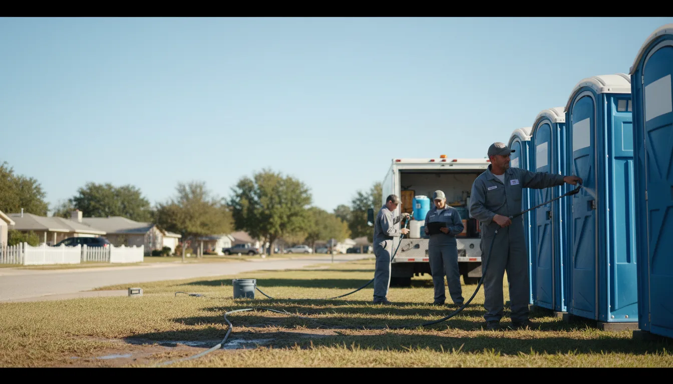 Long-Term Portable Toilet Rental in Ambrose, ND near me
